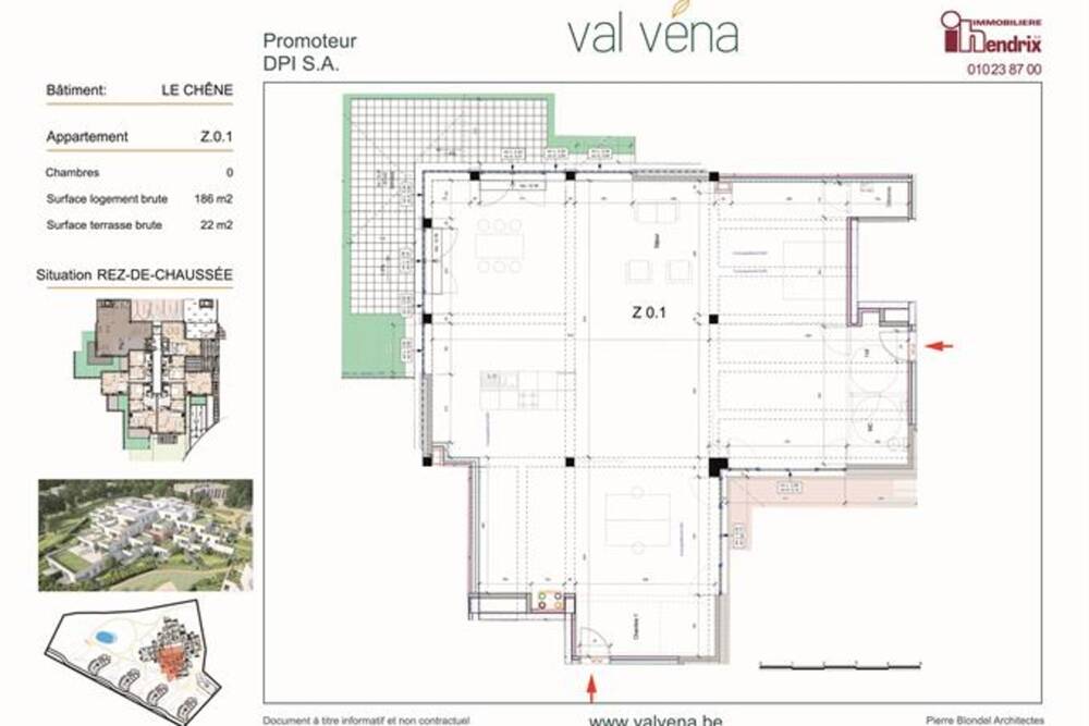 Loft à vendre à Wavre 1300 275000.00€ 0 chambres m² - Annonce 1003426