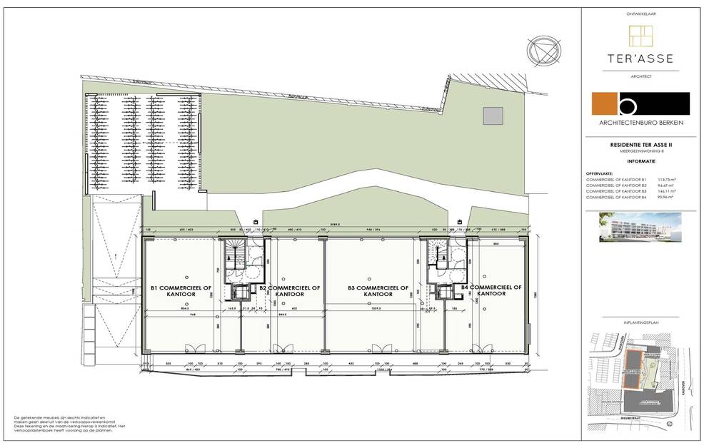 Commerce à vendre à Asse 1730 121500.00€  chambres 91.00m² - Annonce 360511