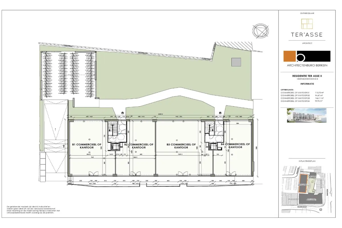 Handelszaak te  koop in Asse 1730 121500.00€  slaapkamers 91.00m² - Zoekertje 360511