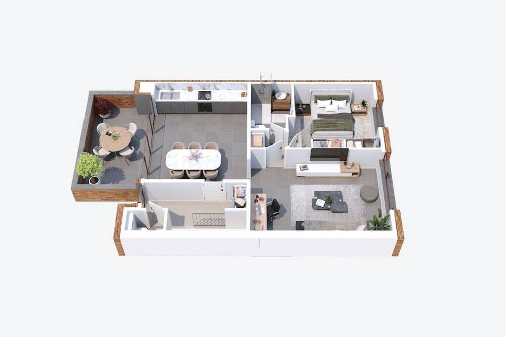 Appartement te  koop in Haacht 3150 400000.00€ 3 slaapkamers 140.00m² - Zoekertje 703568