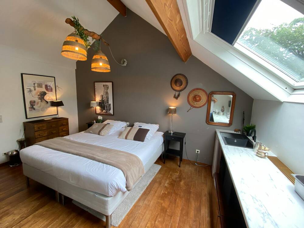 Appartement te  huur in Itterbeek 1701 695.00€ 1 slaapkamers 180.00m² - Zoekertje 659908