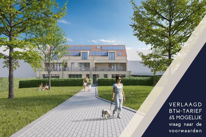 Appartement te  koop in Wezembeek-Oppem 1970 304000.00€ 1 slaapkamers m² - Zoekertje 1367611