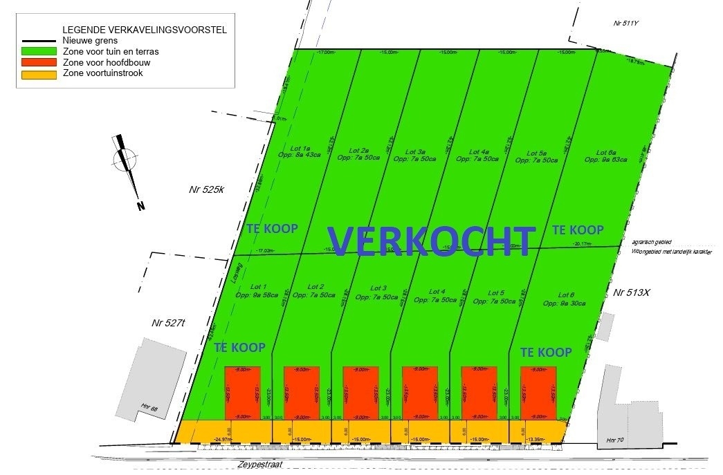 Terrain à vendre à Kampenhout 1910 287000.00€ 0 chambres m² - Annonce 1357258