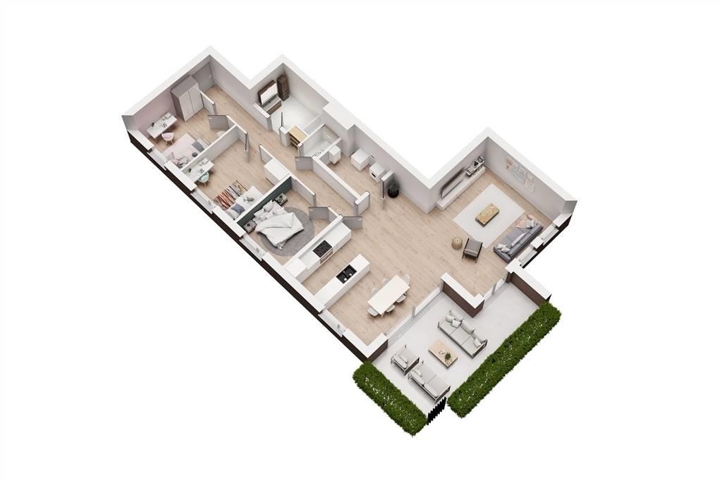 Appartement te  koop in Orp-le-Grand 1350 373650.00€ 3 slaapkamers 129.00m² - Zoekertje 1295266