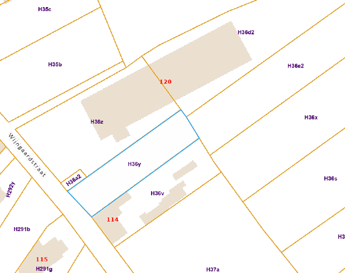 Terrain non bâtissable à vendre à Opwijk 1745 14000.00€ 0 chambres m² - Annonce 1348456