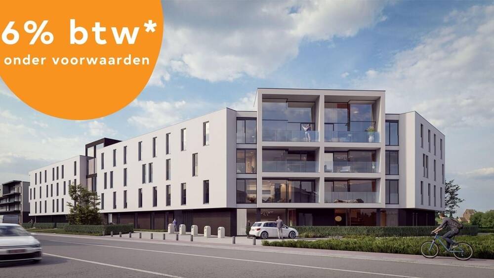 Appartement te  koop in Hal 1500 322000.00€ 3 slaapkamers 104.00m² - Zoekertje 49258