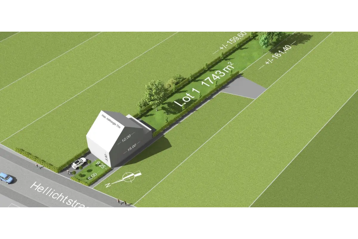 Bouwgrond te  koop in Rotselaar 3110 235000.00€  slaapkamers m² - Zoekertje 49971