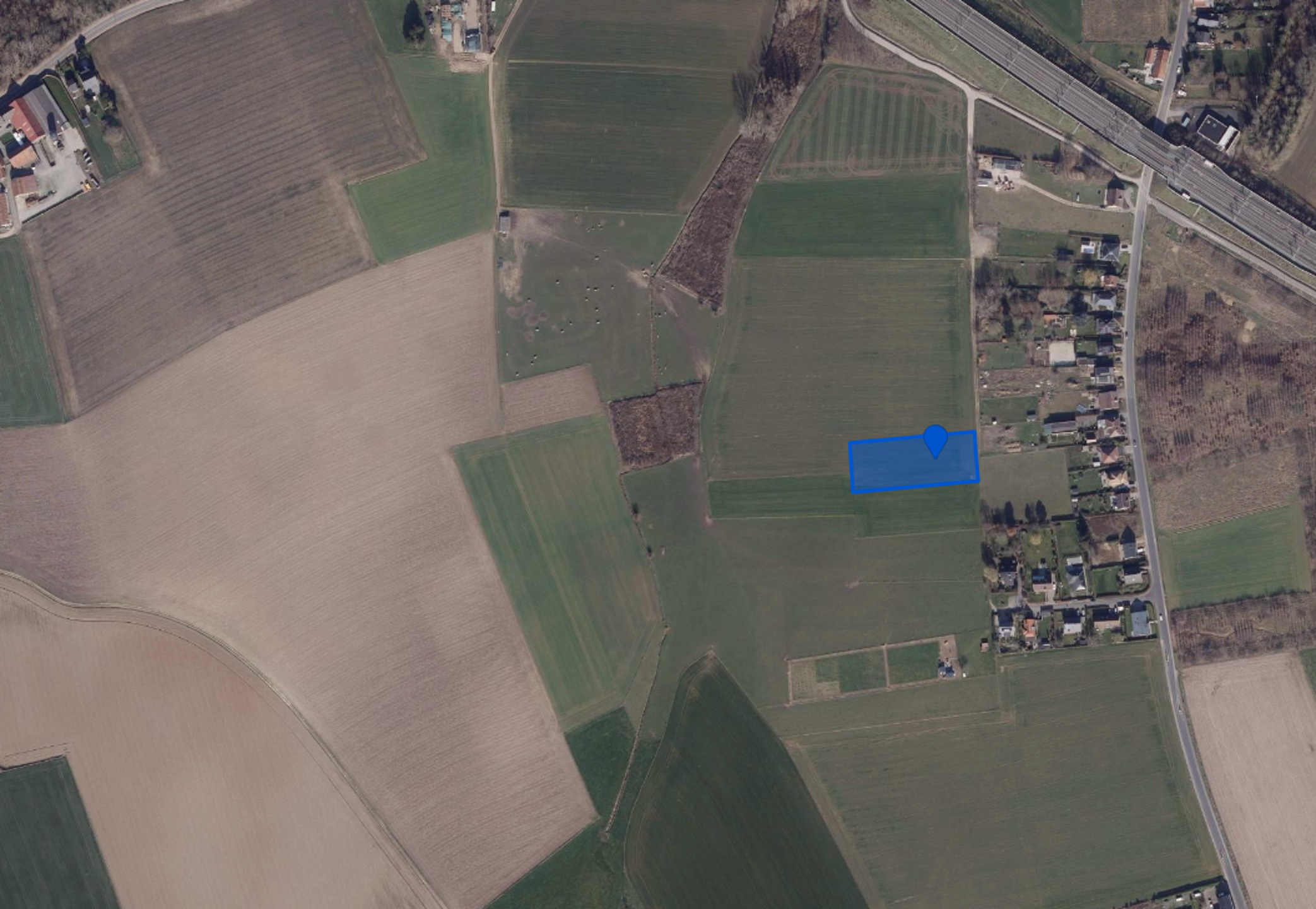 Niet bebouwbare grond te  koop in Itterbeek 1701 26502.40€  slaapkamers m² - Zoekertje 1393010