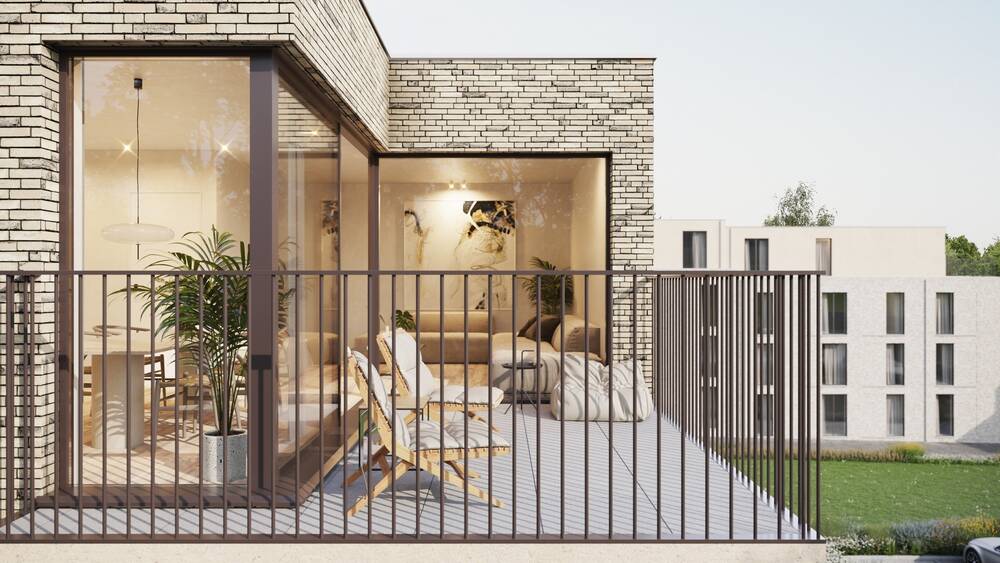 Penthouse te koop in Tubeke 1480 393585.00€ 3 slaapkamers 126.00m² - Zoekertje 68414