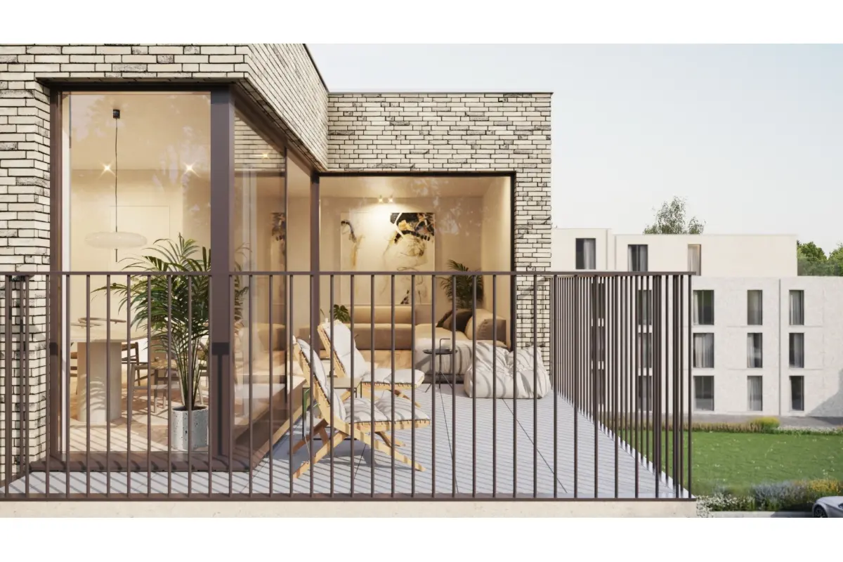 Penthouse te  koop in Tubeke 1480 398585.00€ 3 slaapkamers 126.00m² - Zoekertje 68414