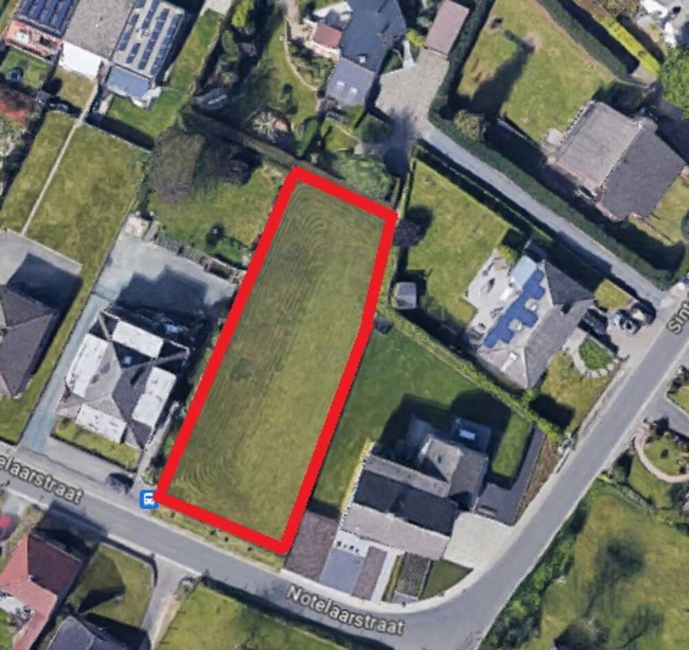Terrain à vendre à Asse 1730 419000.00€ chambres m² - Annonce 133289