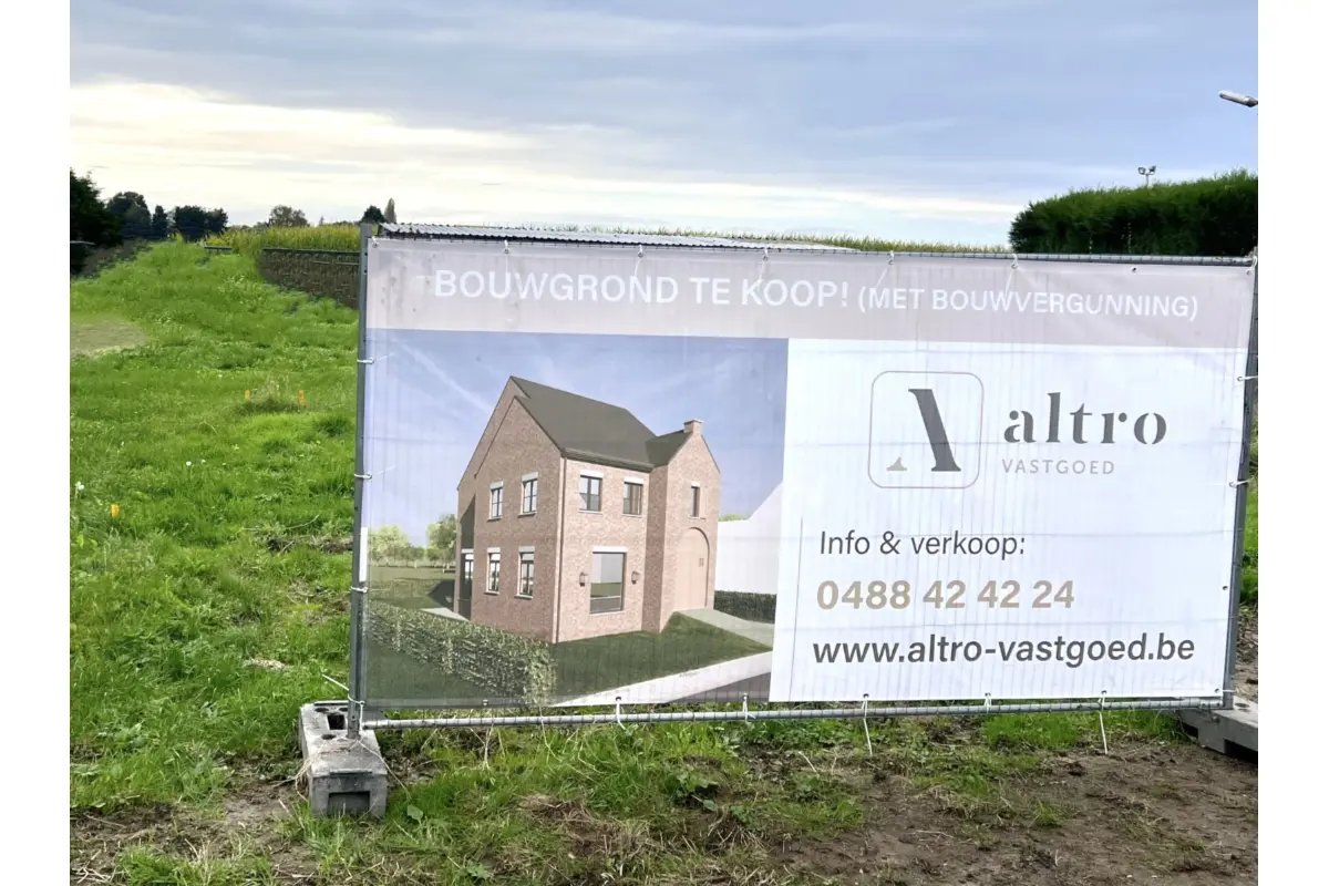 Grond te  koop in Geetbets 3450 160000.00€  slaapkamers m² - Zoekertje 272789