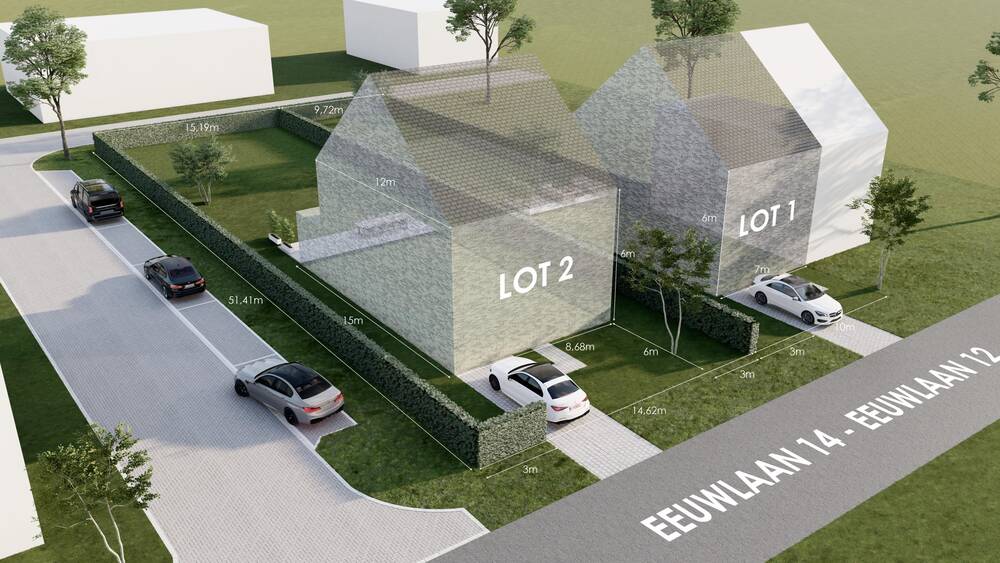 Terrain à vendre à Grimbergen 1850 189000.00€ chambres m² - Annonce 158719