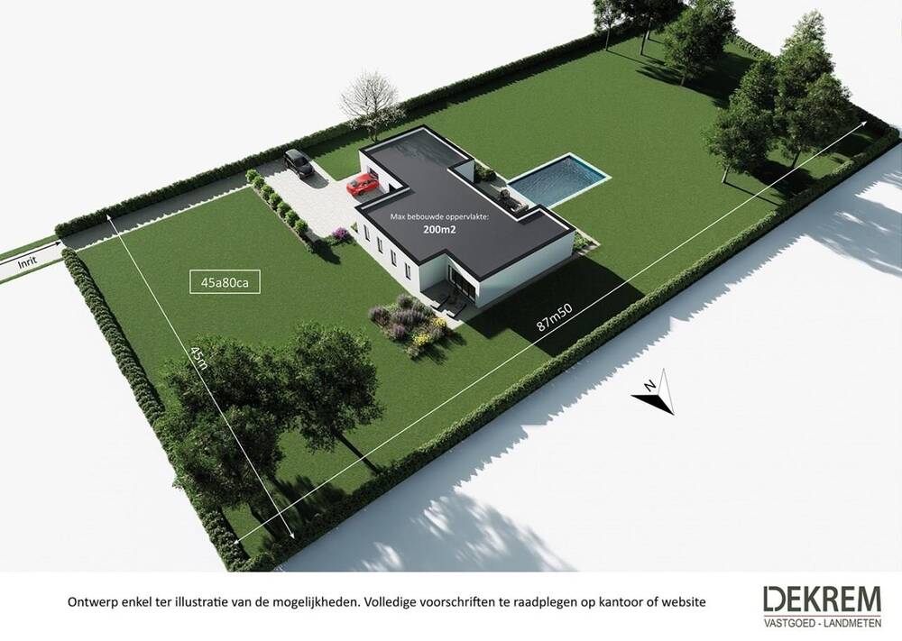 Grond te koop in Keerbergen 3140 399000.00€ slaapkamers m² - Zoekertje 242225
