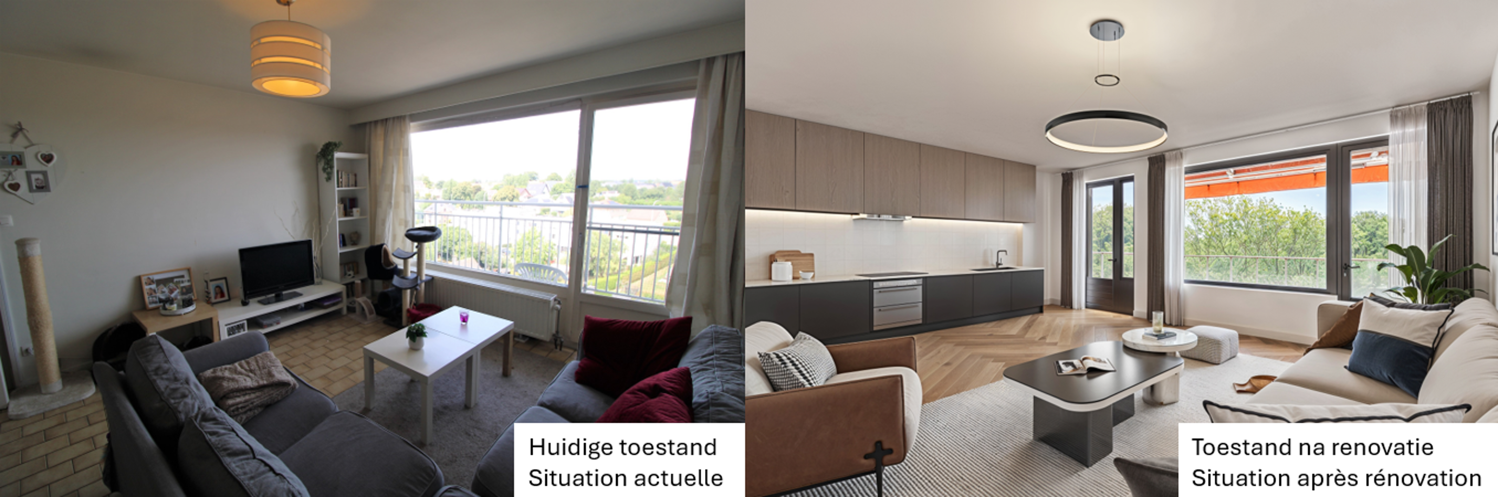Appartement te koop in Zellik 1731 169000.00€ 2 slaapkamers 72.00m² - Zoekertje 262790