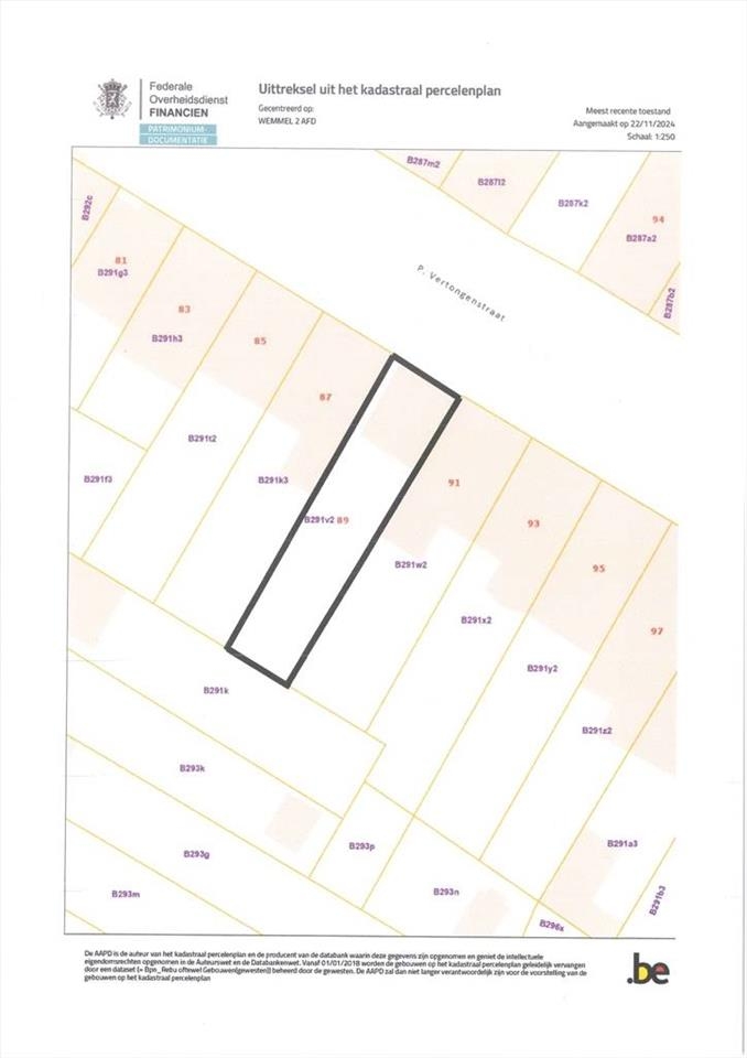 Terrain à vendre à Wemmel 1780 155000.00€ chambres m² - Annonce 316552
