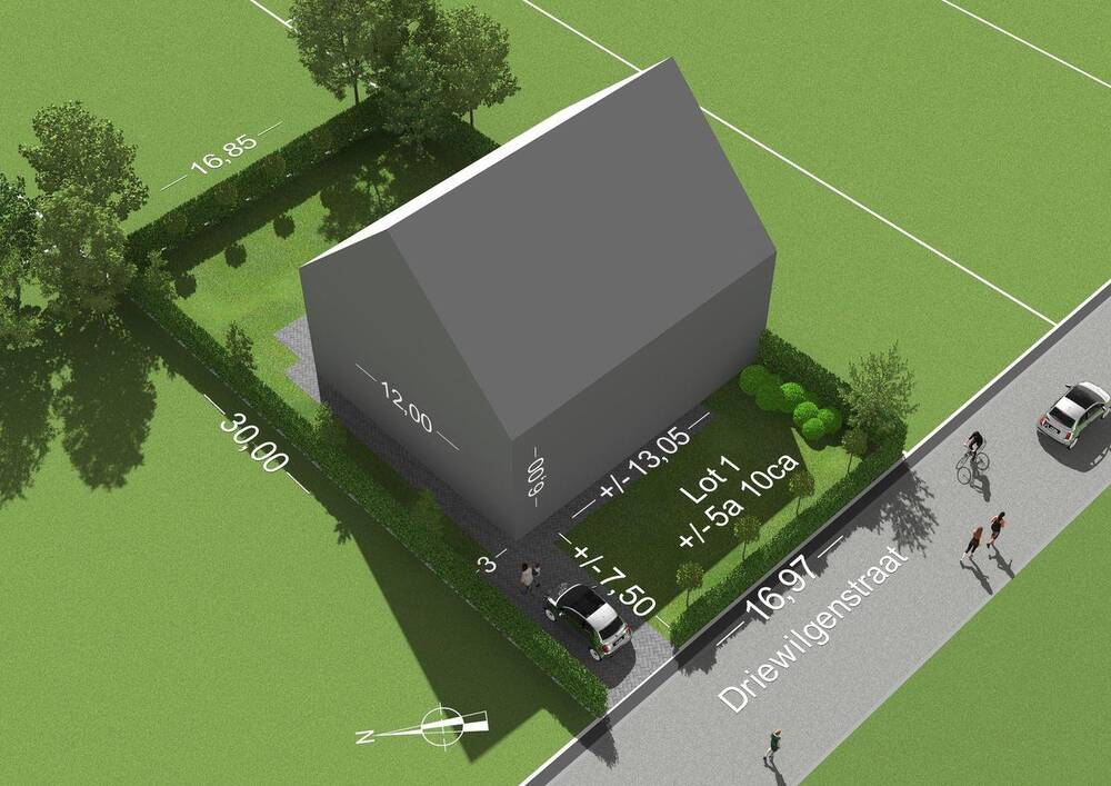 Terrain à vendre à Erps-Kwerps 3071 275000.00€ chambres m² - Annonce 387063