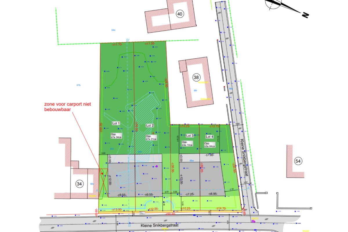 Terrain à vendre à Itterbeek 1701 337000.00€  chambres m² - Annonce 396161