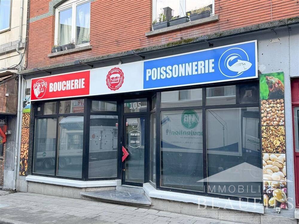 Commerce à louer à Nivelles 1400 900.00€ chambres 98.00m² - Annonce 405767