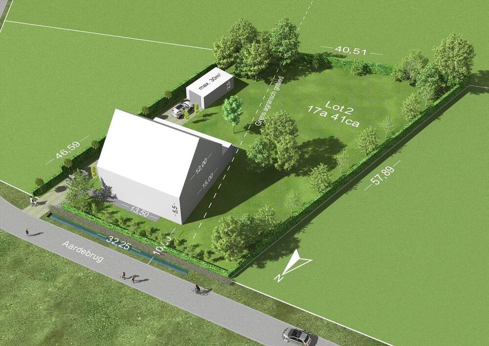 Terrain à bâtir à vendre à Lubbeek 3210 249000.00€  chambres m² - Annonce 432535