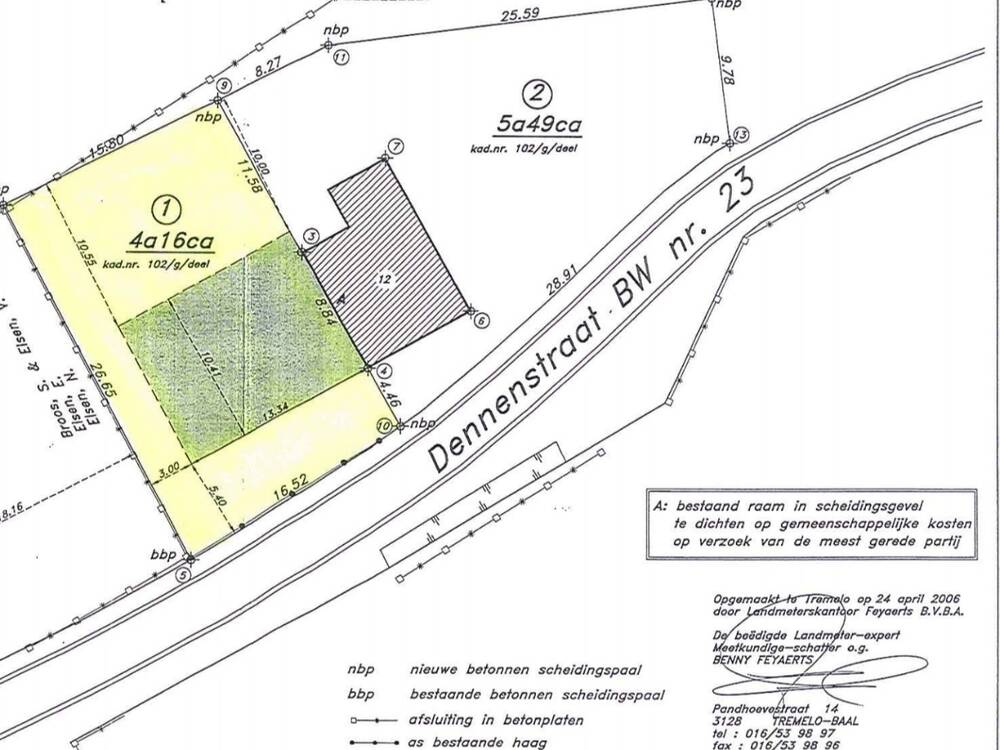Grond te koop in Bekkevoort 3460 139000.00€ slaapkamers m² - Zoekertje 441011