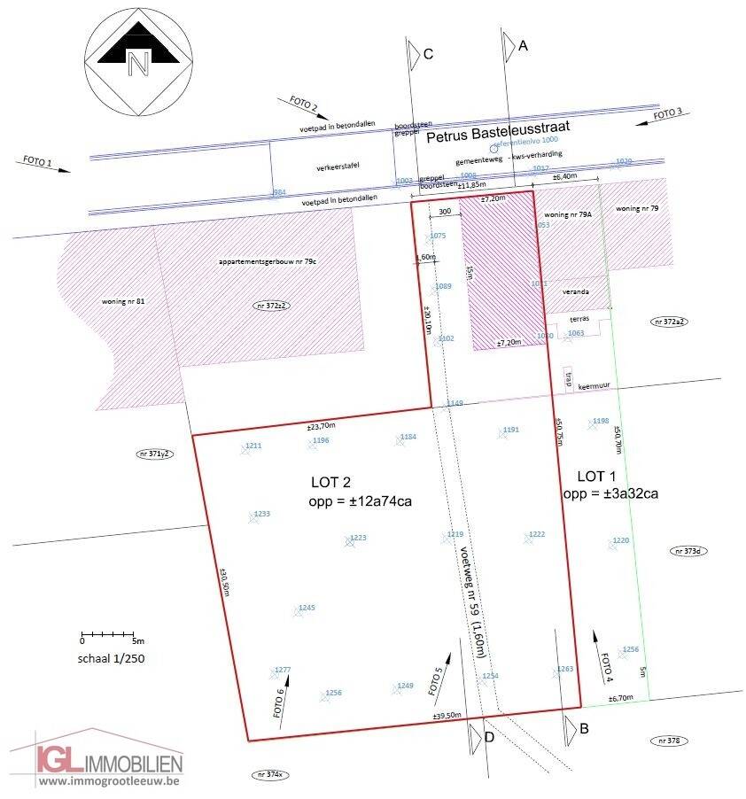 Terrain à vendre à Leeuw-Saint-Pierre 1600 225000.00€ chambres m² - Annonce 443519