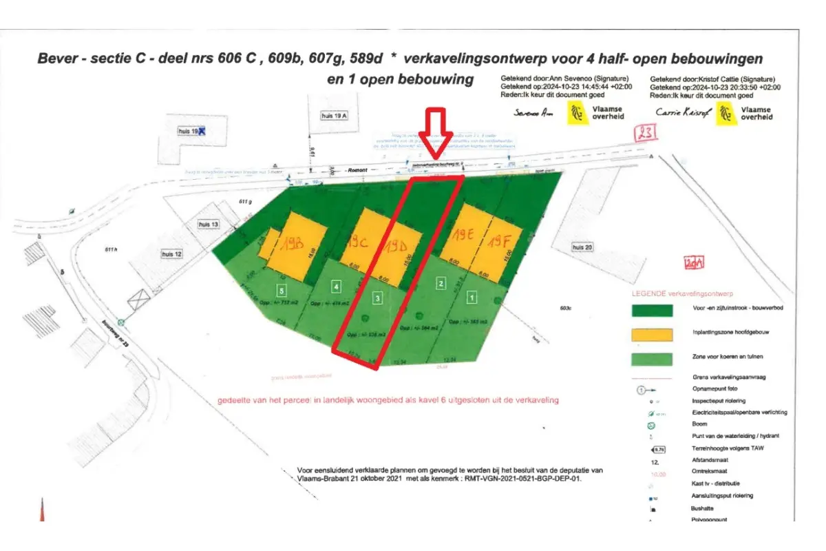 Grond te  koop in Bever 1547 95000.00€  slaapkamers m² - Zoekertje 443876
