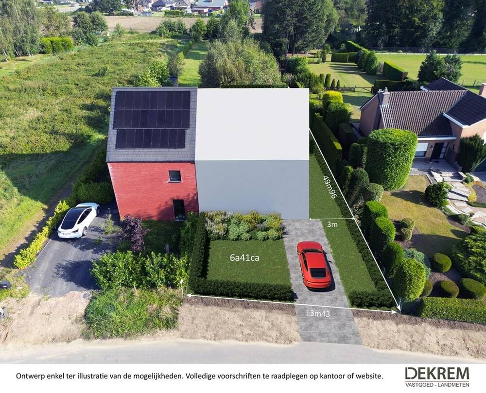 Grond te koop in Haacht 3150 180000.00€ slaapkamers m² - Zoekertje 445158