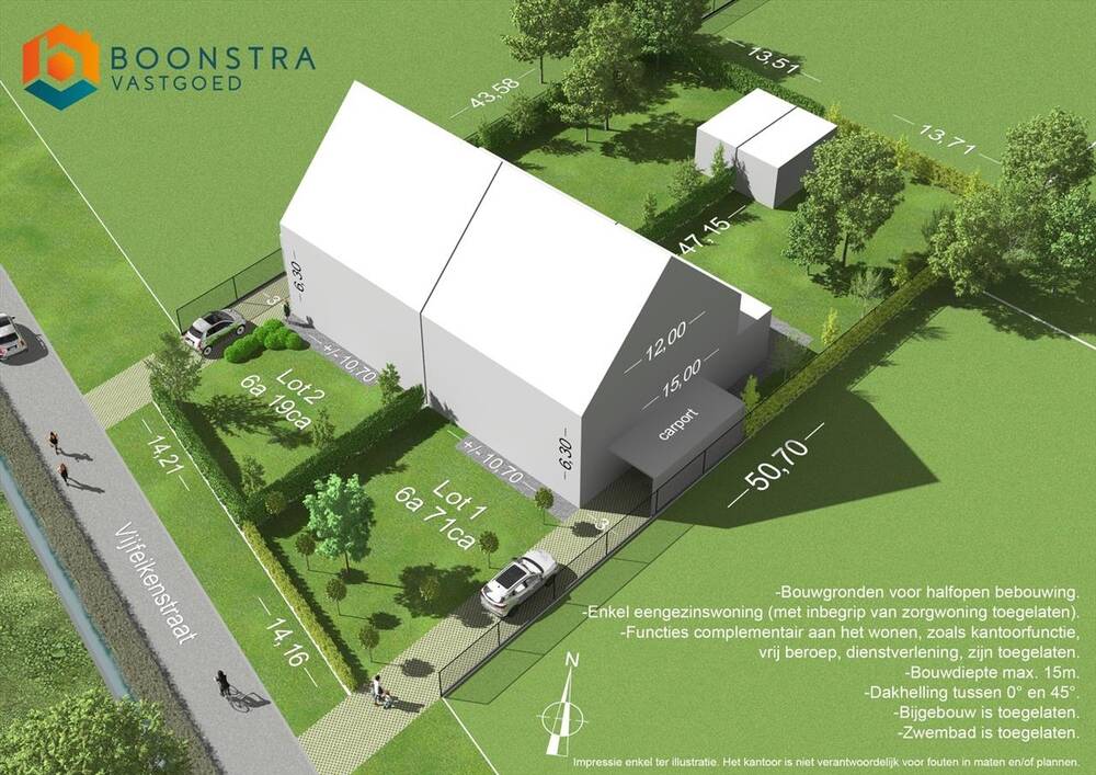 Terrain à bâtir à vendre à Tildonk 3150 225000.00€  chambres m² - Annonce 455397