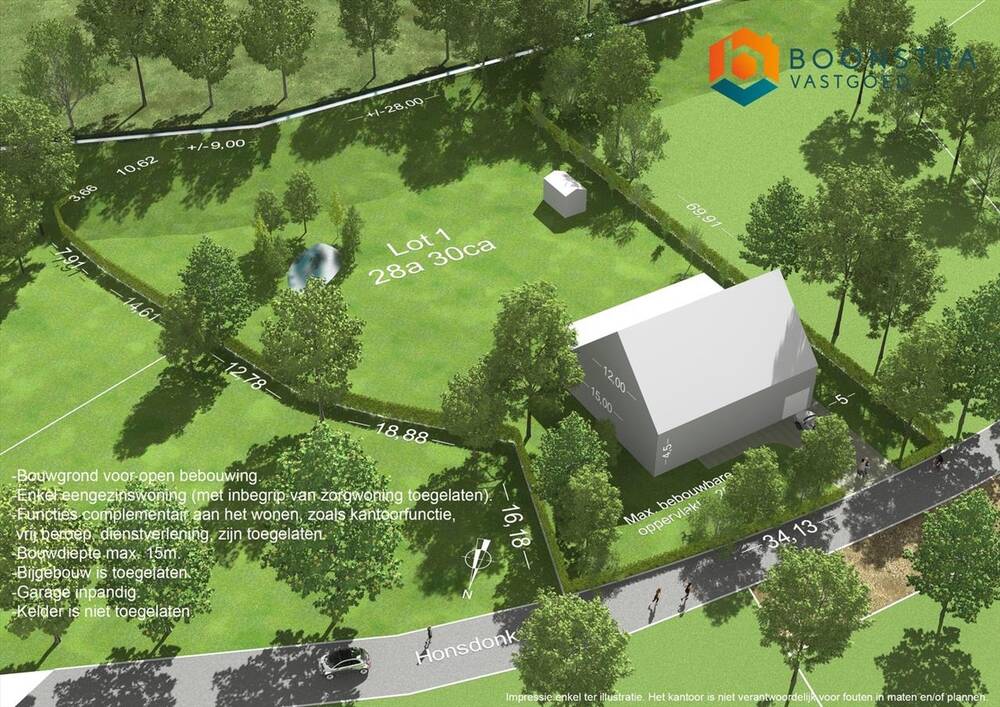 Terrain à bâtir à vendre à Tremelo 3120 415000.00€  chambres m² - Annonce 458019