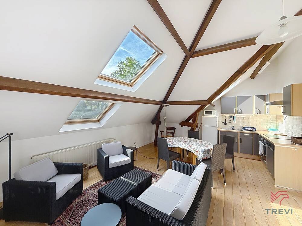 Appartement à louer à Rhode-Saint-Genese 1640 900.00€ 1 chambres m² - Annonce 457343