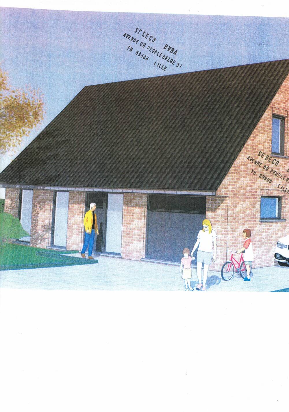 Maison à vendre à Chaumont-Gistoux 1325 390800.00€ 3 chambres 592.00m² - Annonce 460924