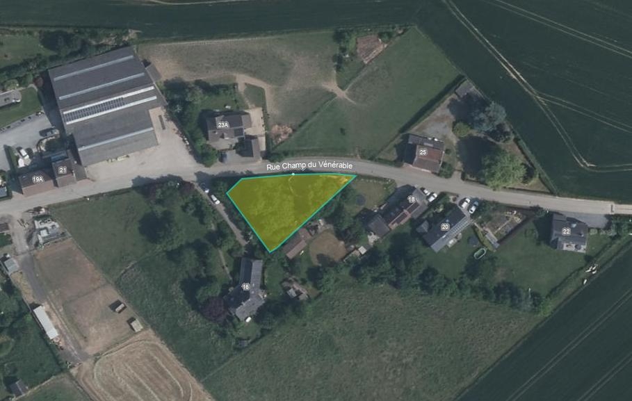 Terrain à vendre à Mellery 1495 88000.00€ chambres m² - Annonce 469243