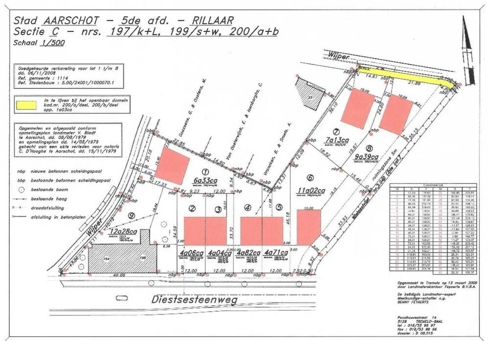Grond te koop in Aarschot 3200 129000.00€ slaapkamers m² - Zoekertje 471417