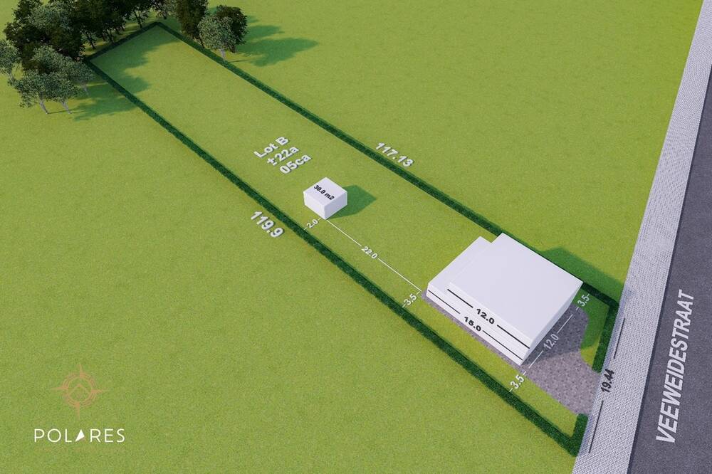 Terrain à vendre à Huldenberg 3040 365000.00€ chambres m² - Annonce 484360
