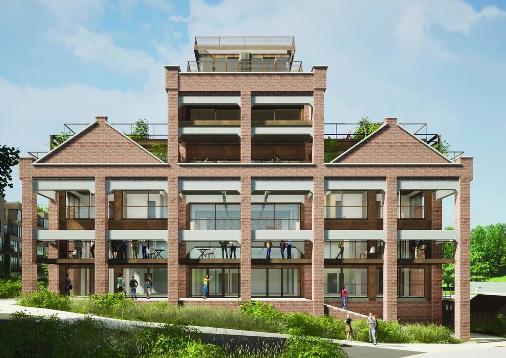 Penthouse te in Waver 1300 539000.00€ 2 slaapkamers 103.12m² - Zoekertje 493320