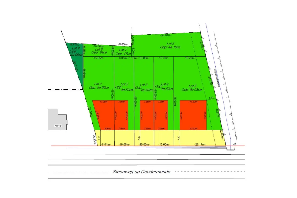 Terrain à vendre à Opwijk 1745 135000.00€  chambres m² - Annonce 507494