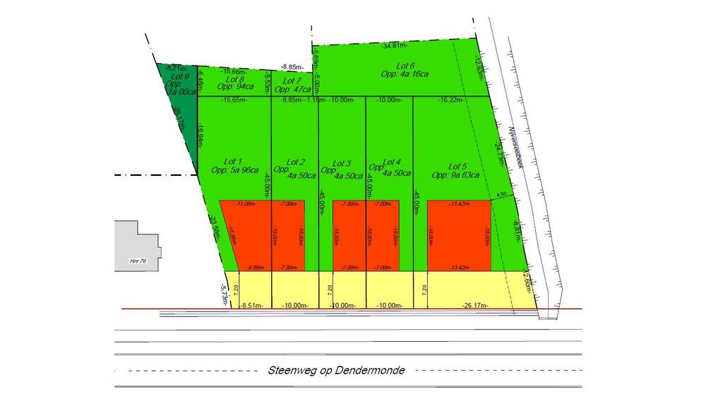 Terrain à vendre à Opwijk 1745 135000.00€  chambres m² - Annonce 507490