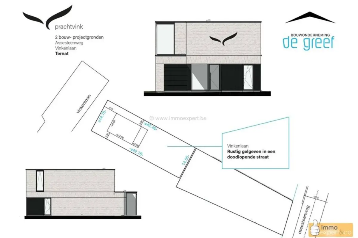 Terrain à bâtir à vendre à Sint-Katherina-Lombeek 1742 209000.00€  chambres m² - Annonce 518735