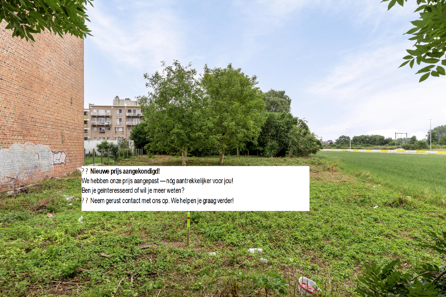Terrain à vendre à Zellik 1731 180000.00€ chambres m² - Annonce 518975