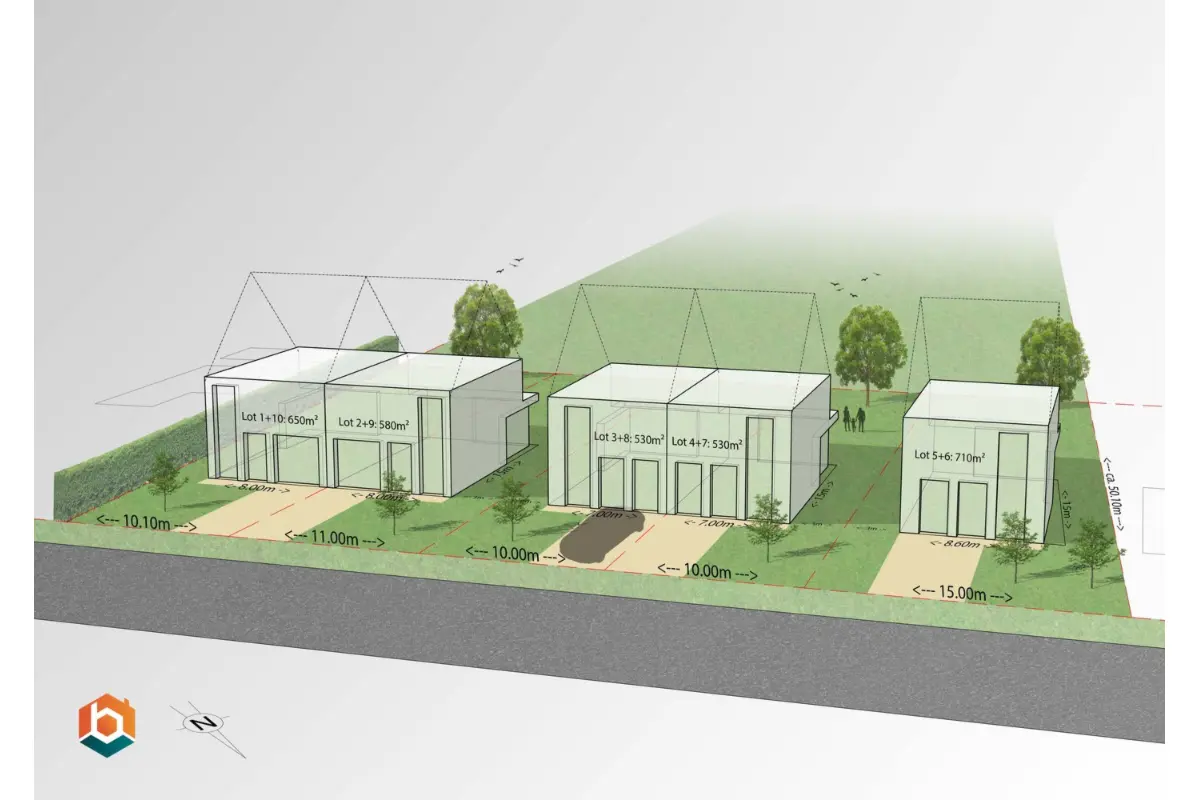 Terrain à bâtir à vendre à Kampenhout 1910 205000.00€  chambres m² - Annonce 520634