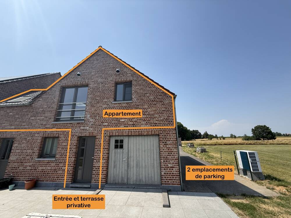 Appartement à à Braine-le-Château 1440 1300.00€ 2 chambres 110.00m² - Annonce 524515