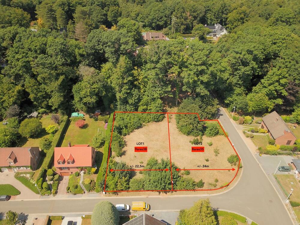 Terrain à à Braine-le-Château 1440 230000.00€ chambres m² - Annonce 537341
