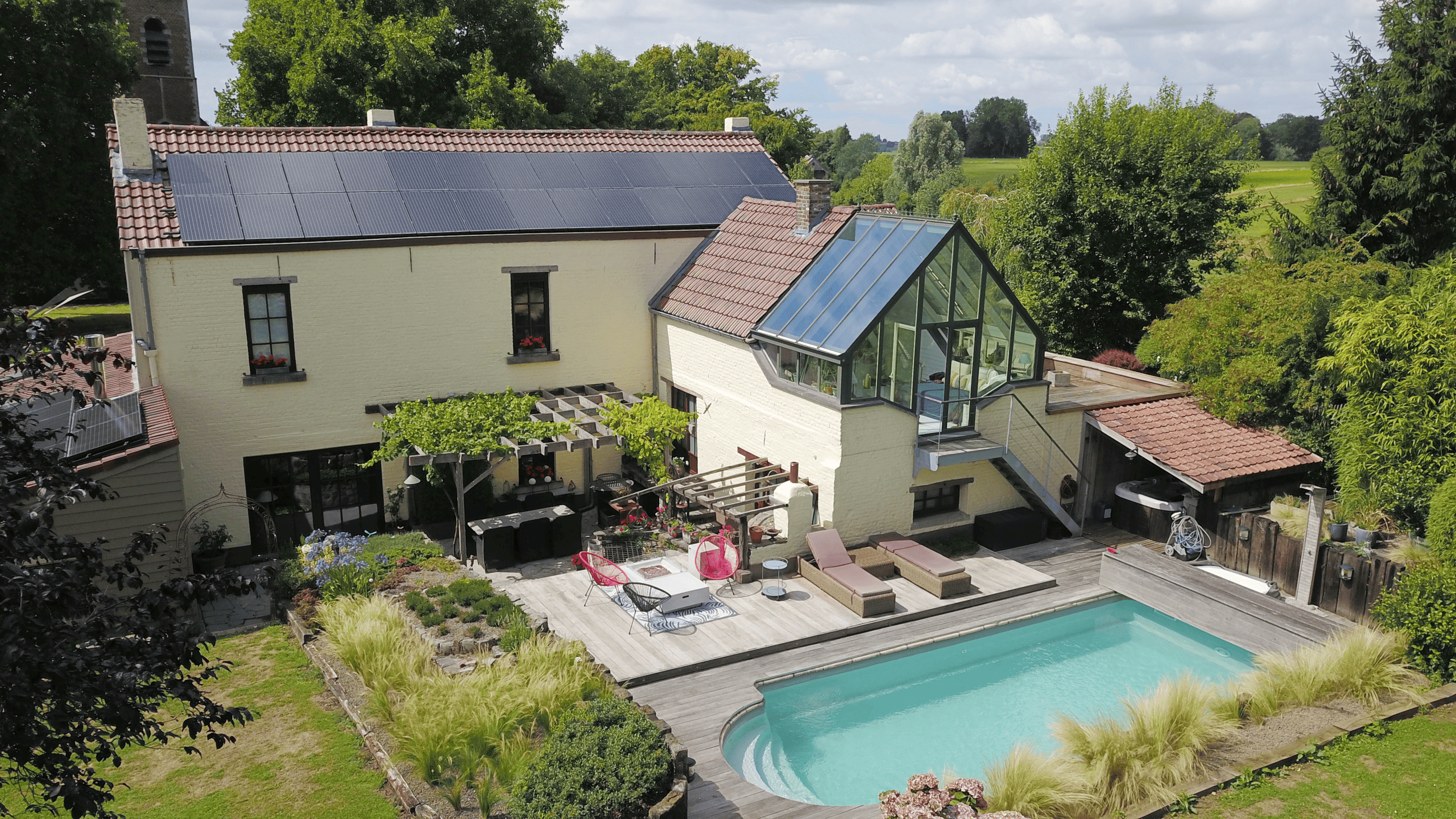 Huis te in Opzullik 7830 1100000.00€ 4 slaapkamers 500.00m² - Zoekertje 544157