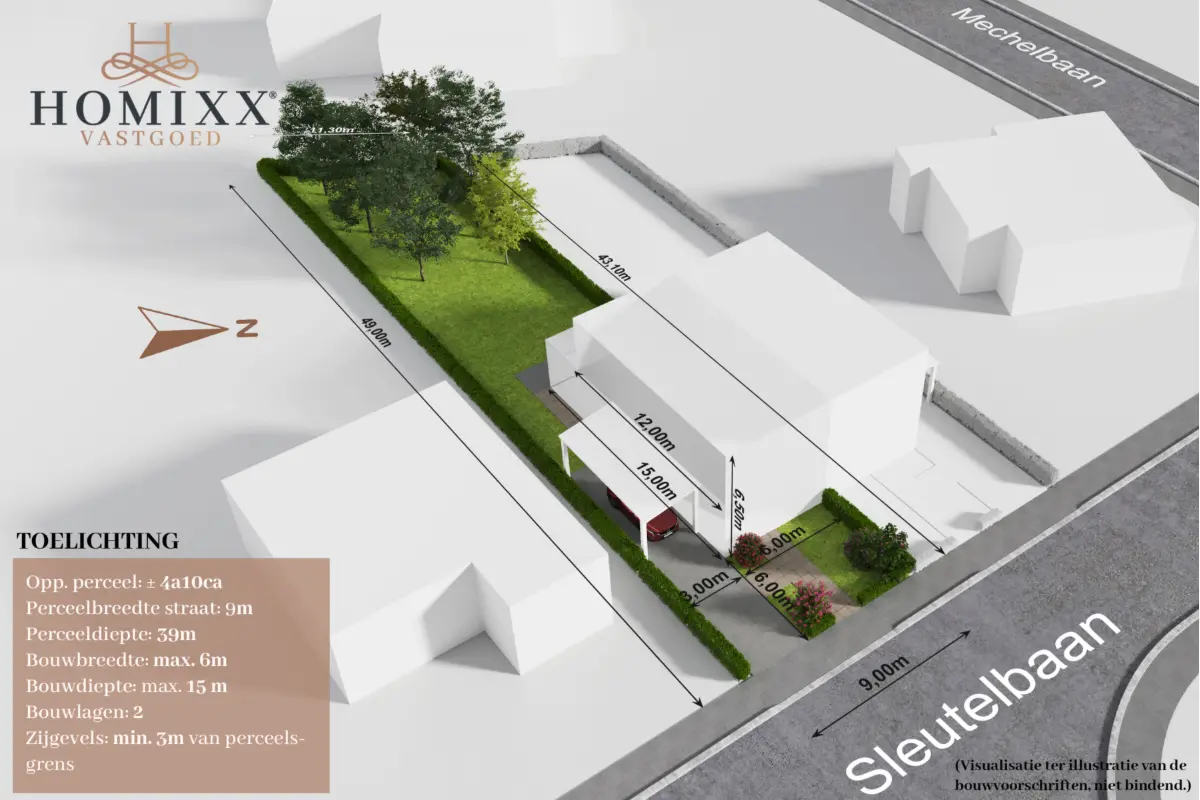 Grond te  koop in Begijnendijk 3130 127000.00€  slaapkamers m² - Zoekertje 567838