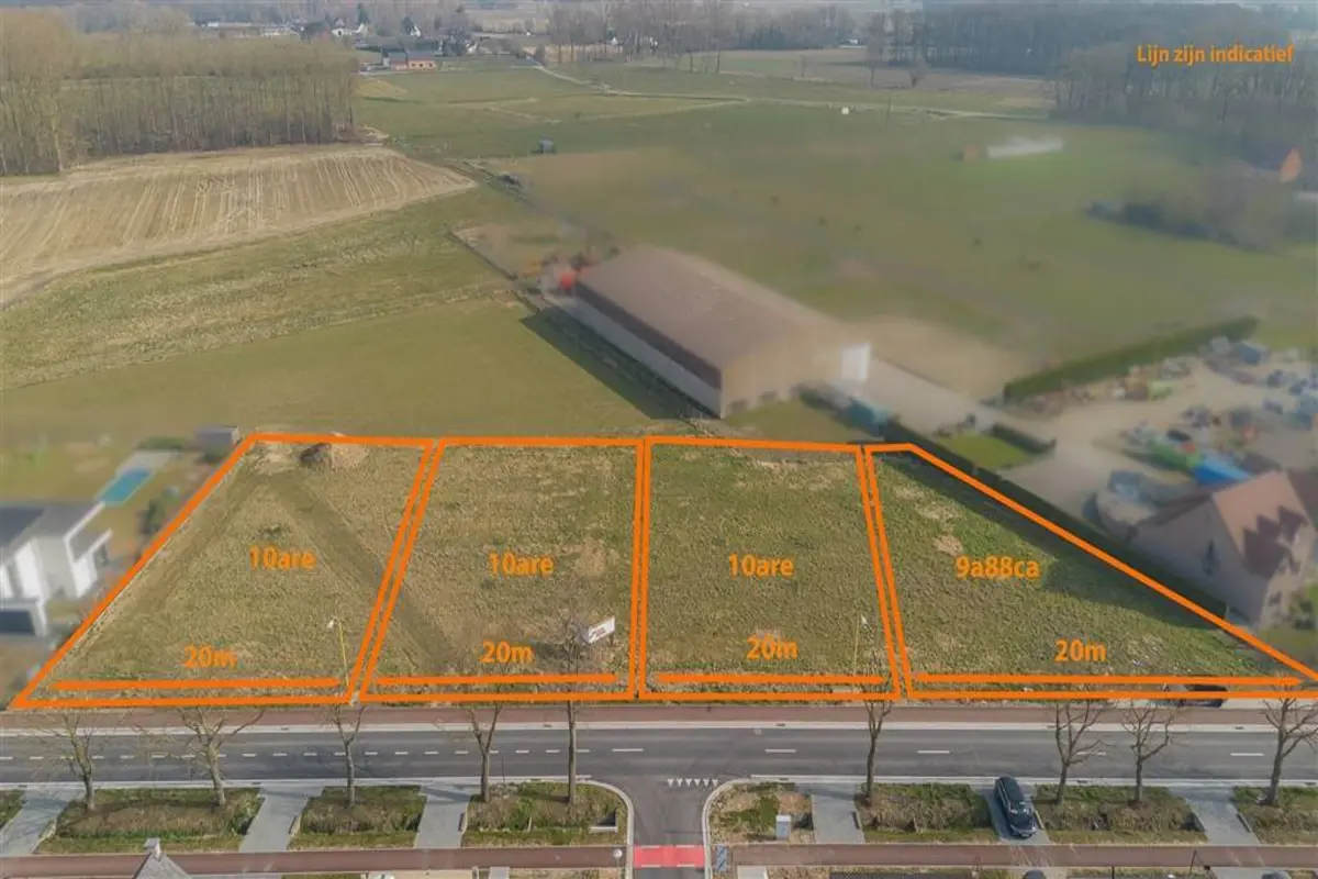 Bouwgrond te  koop in Wolvertem 1861 310000.00€  slaapkamers m² - Zoekertje 567571