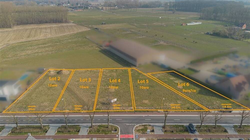 Terrain à bâtir à vendre à Wolvertem 1861 310000.00€ chambres m² - Annonce 567571