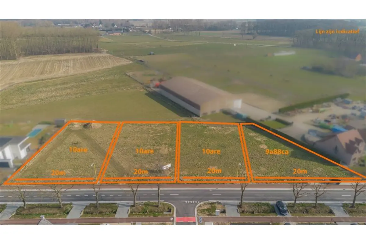 Terrain à vendre à Wolvertem 1861 310000.00€  chambres m² - Annonce 567571