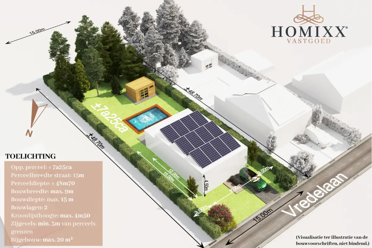 Grond te  koop in Tremelo 3120 225000.00€  slaapkamers m² - Zoekertje 570847