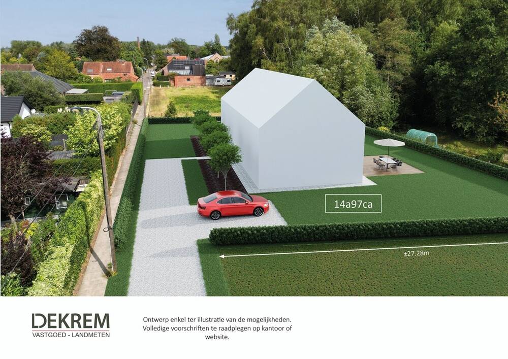 Terrain à bâtir à vendre à Boortmeerbeek 3190 330000.00€  chambres m² - Annonce 578143